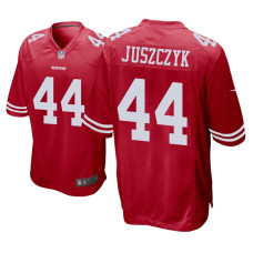 Men San Francisco 49ers #44 Scarlet Kyle Juszczyk Nike Game Jersey