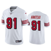 Men San Francisco 49ers #91 Nike Arik Armstead Men White Color Rush Limited Jersey