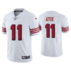 Men San Francisco 49ers #11 Color Rush Limited Brandon Aiyuk White Jersey