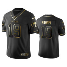 Men San Francisco 49ers #19 2019 Golden Edition Vapor Limited 49ers Deebo Samuel Black Jersey