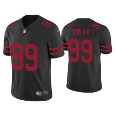 Men San Francisco 49ers #99 Javon Kinlaw Vapor Limited Black Jersey