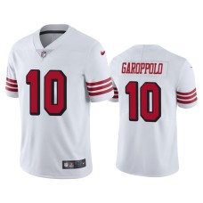 Men San Francisco 49ers #10 Nike Jimmy Garoppolo White Color Rush Limited Jersey