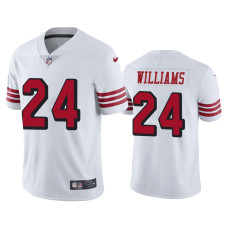 Men San Francisco 49ers #24 Nike K'Waun Williams White Color Rush Limited Jersey