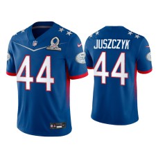 Men San Francisco 49ers #44 Kyle Juszczyk 2022 NFC Pro Bowl Royal Game Jersey