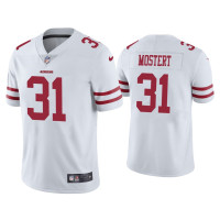 Men San Francisco 49ers #31 Vapor Untouchable Limited Raheem Mostert Vapor Limited White Jersey