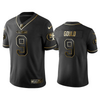 Men San Francisco 49ers #9 2019 Golden Edition Vapor Untouchable Limited Robbie Gould Black Jersey