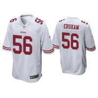 Men San Francisco 49ers #56 Samson Ebukam White Game Jersey