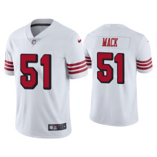 Men San Francisco 49ers #50 Color Rush Limited Alex Mack White Jersey