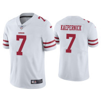 Men San Francisco 49ers #7 Vapor Limited Colin Kaepernick 49ers White Jersey