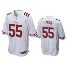 Men San Francisco 49ers #55 Dee Ford White Game Jersey