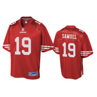 Men San Francisco 49ers #19 Deebo Samuel Scarlet Pro Line Jersey