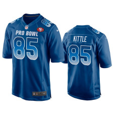 Men San Francisco 49ers #85 49ers George Kittle NFC Nike Game Royal Jersey - 2019 Pro Bowl