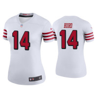 Men San Francisco 49ers #14 Jalen Hurd White NFL Draft Color Rush Legend Jersey