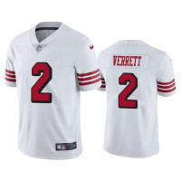 Men San Francisco 49ers #2 Color Rush Limited Jason Verrett White Jersey