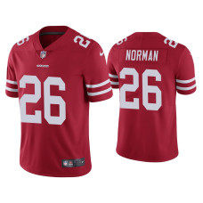 Men San Francisco 49ers #26 Josh Norman Vapor Limited Scarlet Jersey