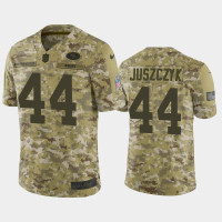 Men San Francisco 49ers #44 Kyle Juszczyk Nike Salute to Service Jersey - Camo