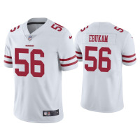 Men San Francisco 49ers #56 Samson Ebukam Vapor Limited White Jersey