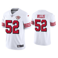 Men San Francisco 49ers #52 75th Anniversary Patrick Willis White Limited Jersey