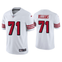 Men San Francisco 49ers #71 Color Rush Limited Trent Williams White Jersey