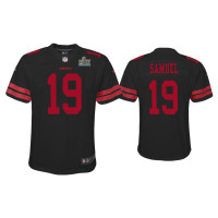 Youth San Francisco 49ers #19 Deebo Samuel Super Bowl LIV Black Game Jersey