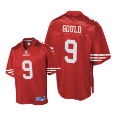 Youth San Francisco 49ers #9 Red Robbie Gould Pro Line Jersey