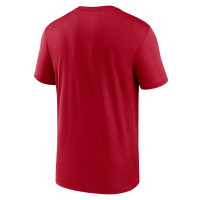 San Francisco 49ers Nike Legend Wordmark Performance T-Shirt - Scarlet