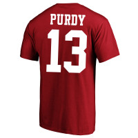 Brock Purdy San Francisco 49ers Fanatics Branded Super Bowl LVIII Big & Tall Player Name & Number T-Shirt - Scarlet