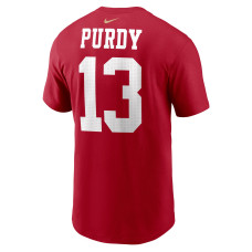 Brock Purdy San Francisco 49ers Nike Player Name & Number T-Shirt - Scarlet