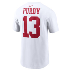 Brock Purdy San Francisco 49ers Nike Player Name & Number T-Shirt - White