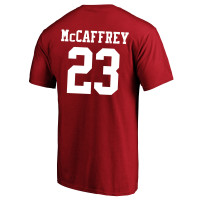 Christian McCaffrey San Francisco 49ers Fanatics Branded Super Bowl LVIII Big & Tall Player Name & Number T-Shirt - Scarlet