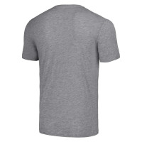 Christian McCaffrey San Francisco 49ers Homage Caricature Player Tri-Blend T-Shirt - Heathered Gray