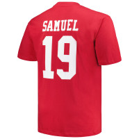 Deebo Samuel San Francisco 49ers Fanatics Branded Big & Tall Player Name & Number T-Shirt - Scarlet