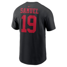 Deebo Samuel San Francisco 49ers Nike Super Bowl LVIII Patch Player Name & Number T-Shirt - Black