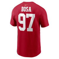 Nick Bosa San Francisco 49ers Nike Player Name & Number T-Shirt - Scarlet