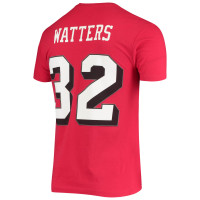 Ricky Watters San Francisco 49ers Mitchell & Ness Throwback Name & Number T-Shirt - Scarlet