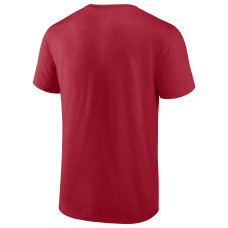 San Francisco 49ers Fanatics Branded 2023 NFC Champions Right Side Big & Tall T-Shirt - Scarlet