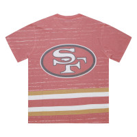 San Francisco 49ers Mitchell & Ness Jumbotron 3.0 T-Shirt - Scarlet