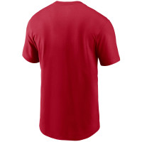 San Francisco 49ers Nike Fan Gear Wordmark T-Shirt - Scarlet